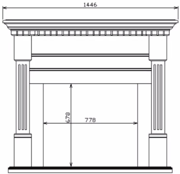 DIMPLEX Caden CDN20-AU - Fitting - 1
