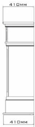 DIMPLEX STA20C-AU - Product Dimensions - 9