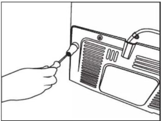 BEKO RCNE560E40ZGBUV - Attaching the plastic wedges - 2