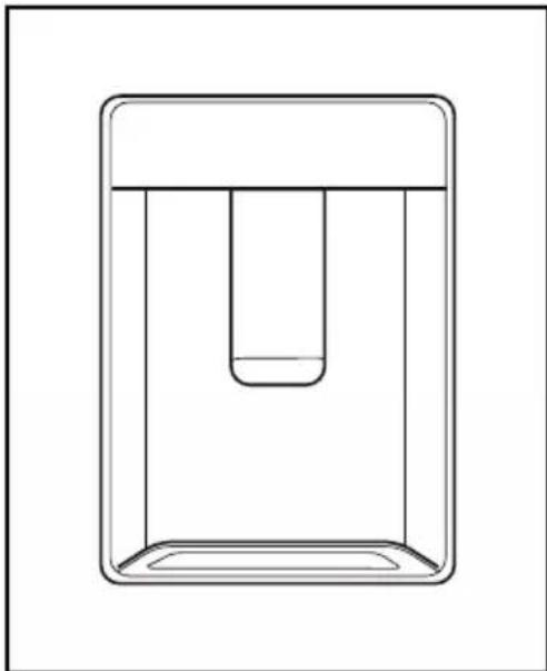BEKO RCNE560E40ZGBUV - Using the water dispenser \*May not be available in all models - 1