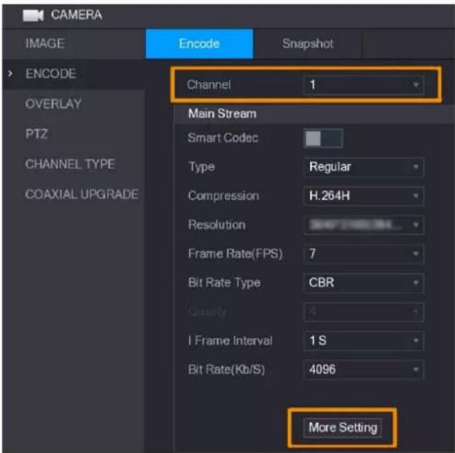 Dahua Technology HAC-ME1509B-LS - Setting Audio Input 3.2 - 2