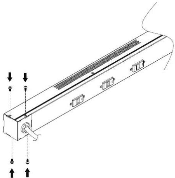 CyberPower PDU33103 - Power Cord Direction Change - For Selected PDU Models - 3