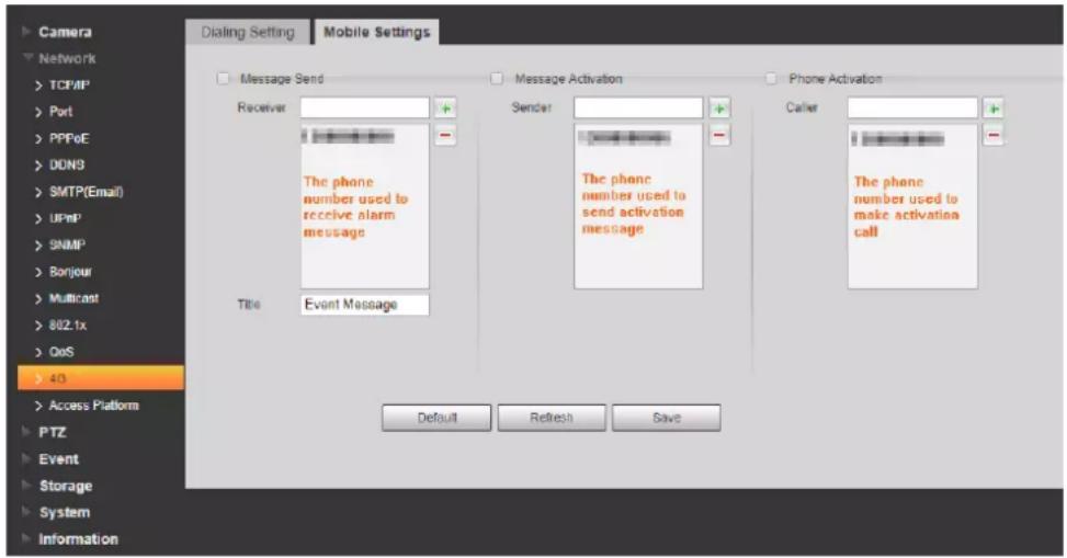 Dahua Technology PTZ85260-HNF-WA-FL - Mobile Setting - 2