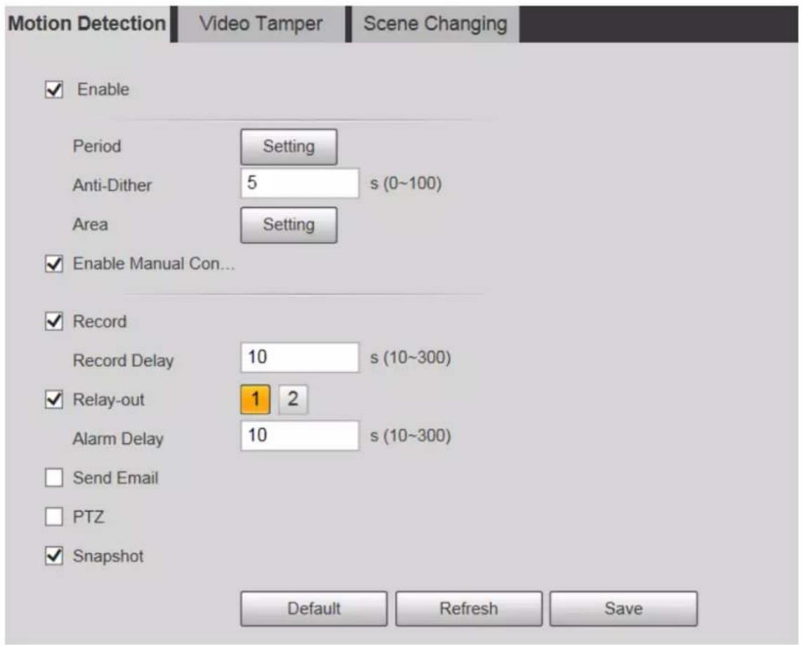 Dahua Technology PTZ85260-HNF-WA-FL - Motion Detection - 1