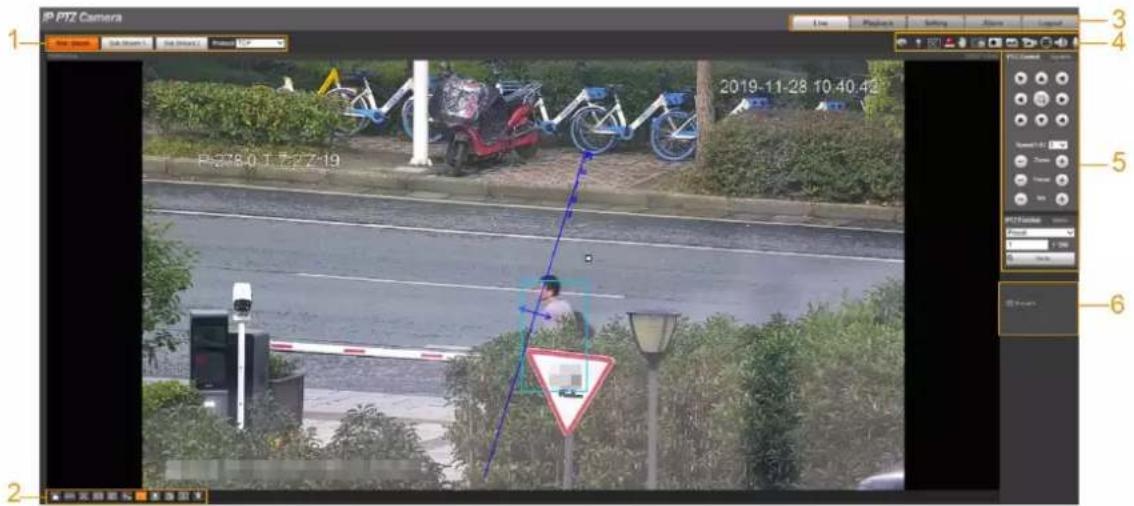 Dahua Technology PTZ85260-HNF-WA-FL - Live - 1