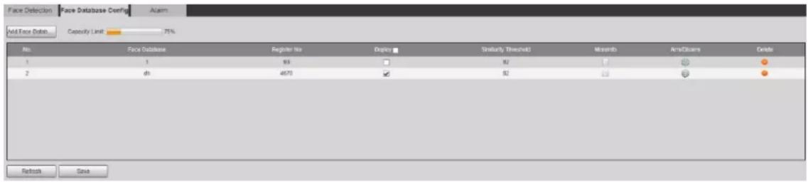 Dahua Technology PTZ85260-HNF-WA-FL - Adding Face Database - 3