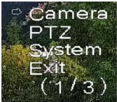 Dahua Technology PTZ85260-HNF-WA-FL - Menu - 2