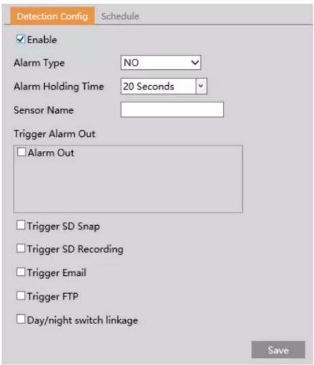 Speco Technologies O4BLP2M - Alarm In (Sensor Input) - 1