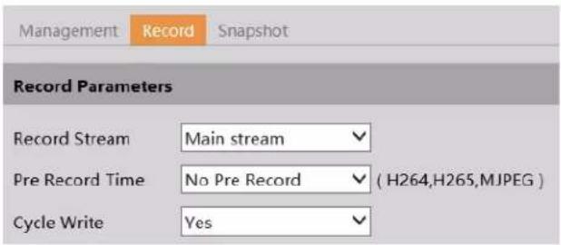 Speco Technologies O4BLP2M - - Schedule Recording Settings - 1