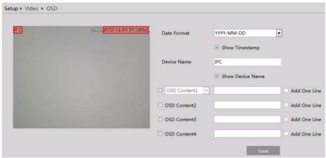 Speco Technologies O4FT2W - OSD Configuration - 1