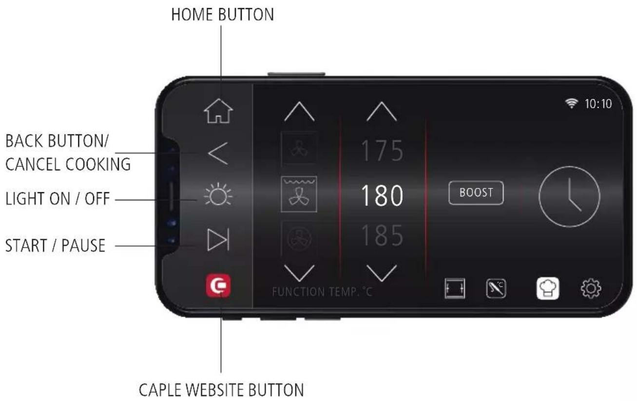 Caple C2601BS - HOME SCREEN - 1