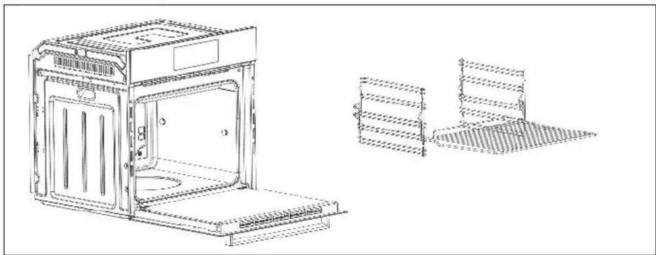 Caple C2601BS - SIDE RACKS - 2
