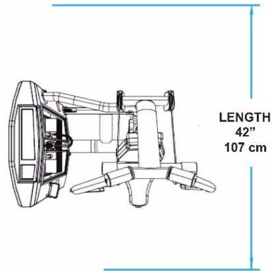 True SPL0900 - DIMENSIONS AND WEIGHTS - 1