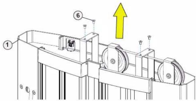 True SPL1700 - STEP 5—ATTACH TOP COVER TO UPRIGHT ASSEMBLY - 3