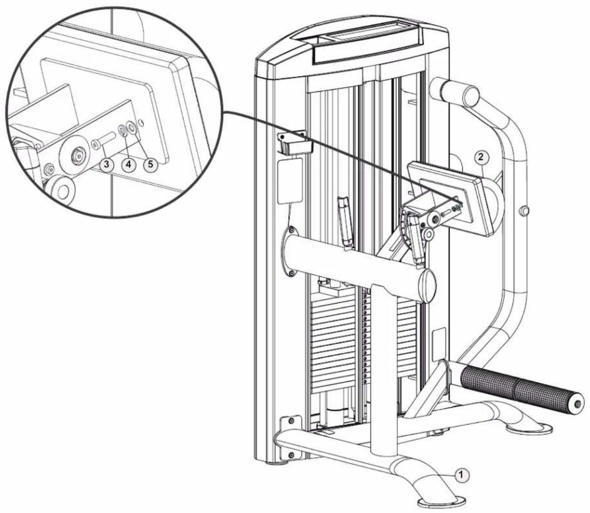 True SPL1700 - STEP 7—ATTACH PADS TO MAIN FRAME ASSEMBLY - 2