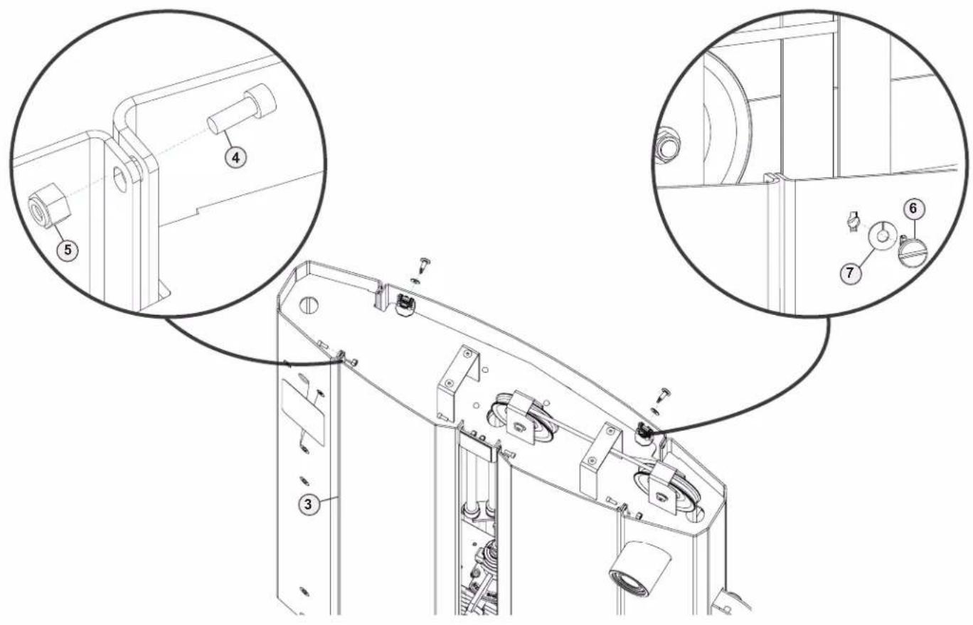 True SPL1700 - STEP 4—ATTACH METAL SHROUDS TO UPRIGHT ASSEMBLY CONTINUED - 1