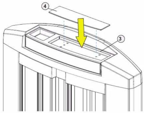 True SPL1700 - STEP 5—ATTACH TOP COVER TO UPRIGHT ASSEMBLY CONTINUED - 2