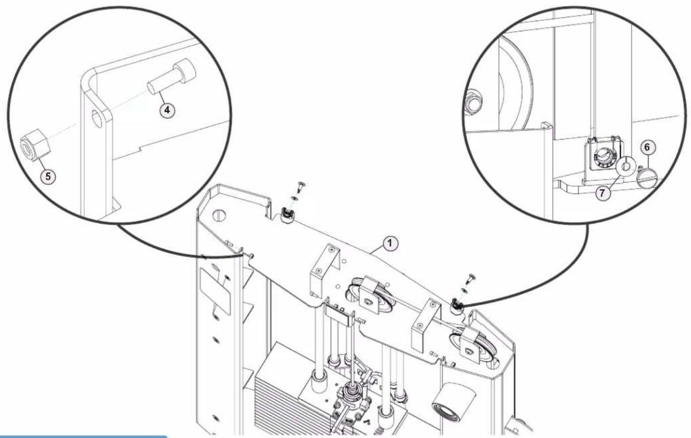 True SPL1700 - STEP 4—ATTACH ACRYLIC SHROUDS TO UPRIGHT ASSEMBLY - 5