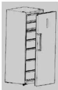 Jocel JCV-380LNFI - INVERSIÓN EL LADO DE APERTURA LA PUERTA - 5