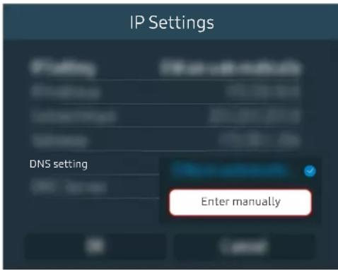 SAMSUNG QA85Q80TAG - When the TV can't connect to the Internet - 12