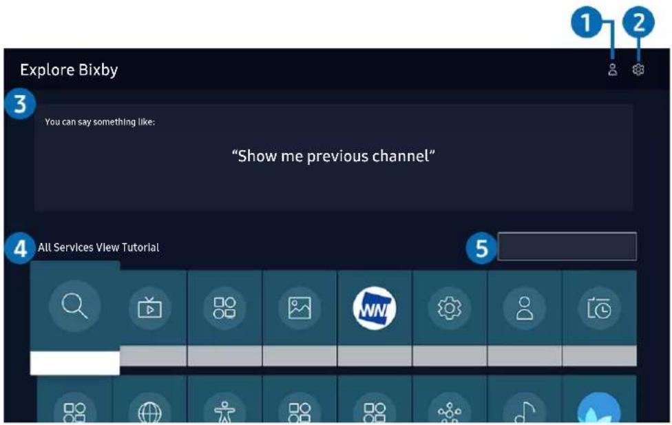 SAMSUNG QA98Q900RBG - Learning about the Explore Bixby Screen - 1