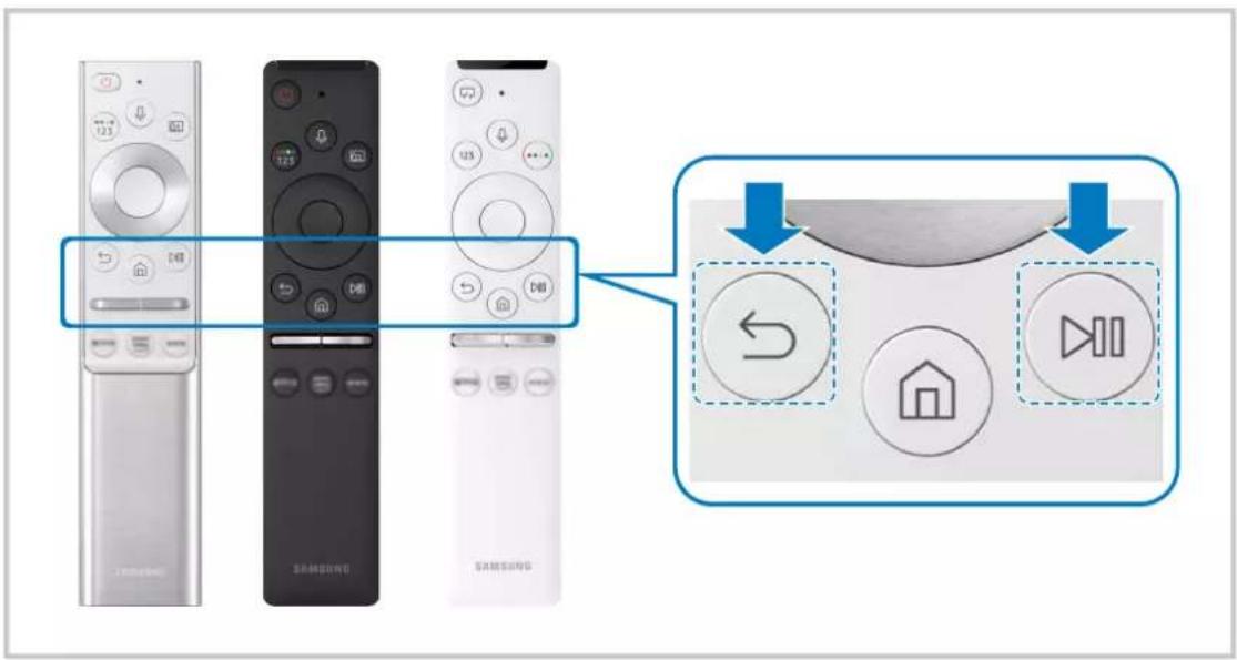 SAMSUNG QA75LST7TAG - Connecting the Samsung Smart Remote to the TV - 1