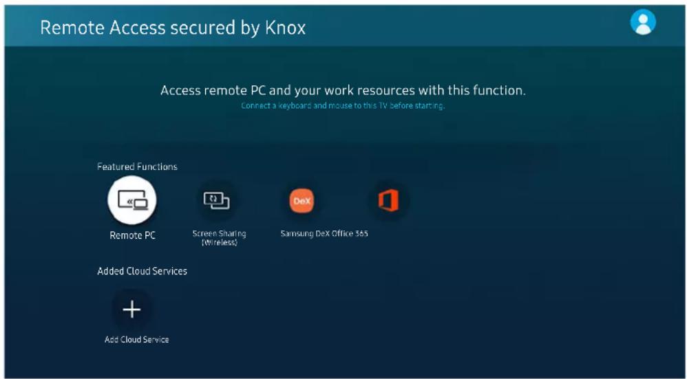 SAMSUNG UA75TU7000G - Source Remote Access - 1