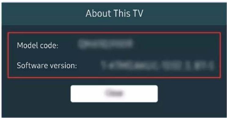 SAMSUNG UA70TU7000G - Updating the latest TV's software - 6