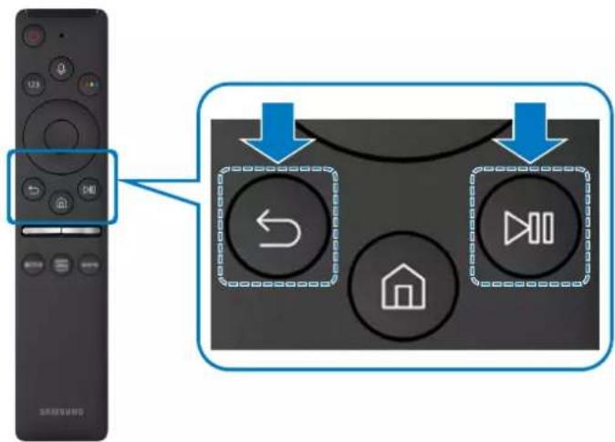 SAMSUNG UA70TU7000G - Connecting the Samsung Smart Remote to the TV - 1