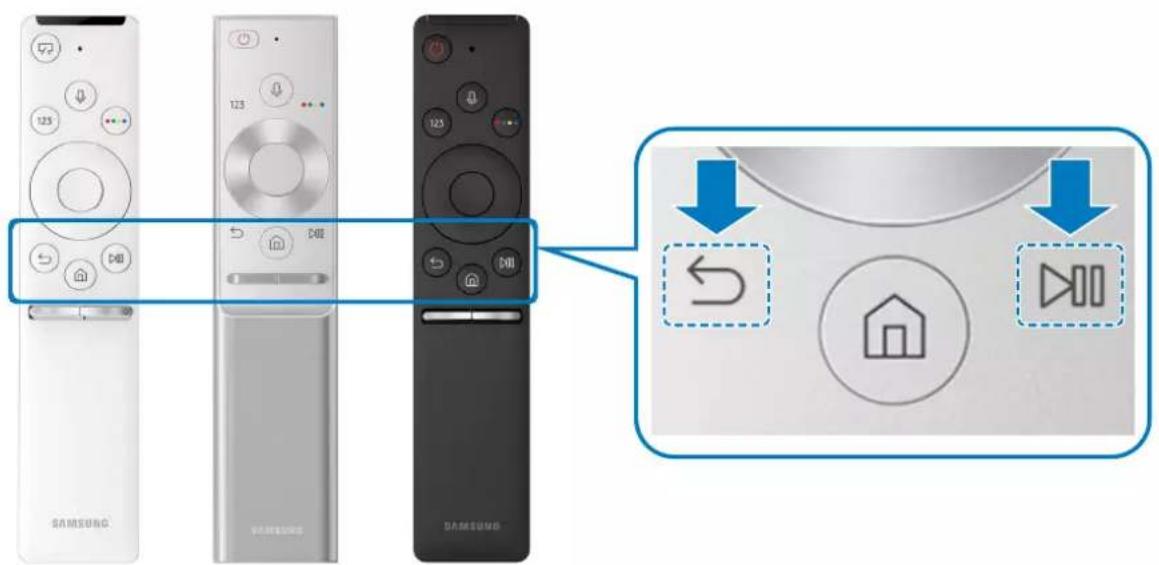 SAMSUNG UA65MU6300G - Connecting the Samsung Smart Remote to the TV - 1
