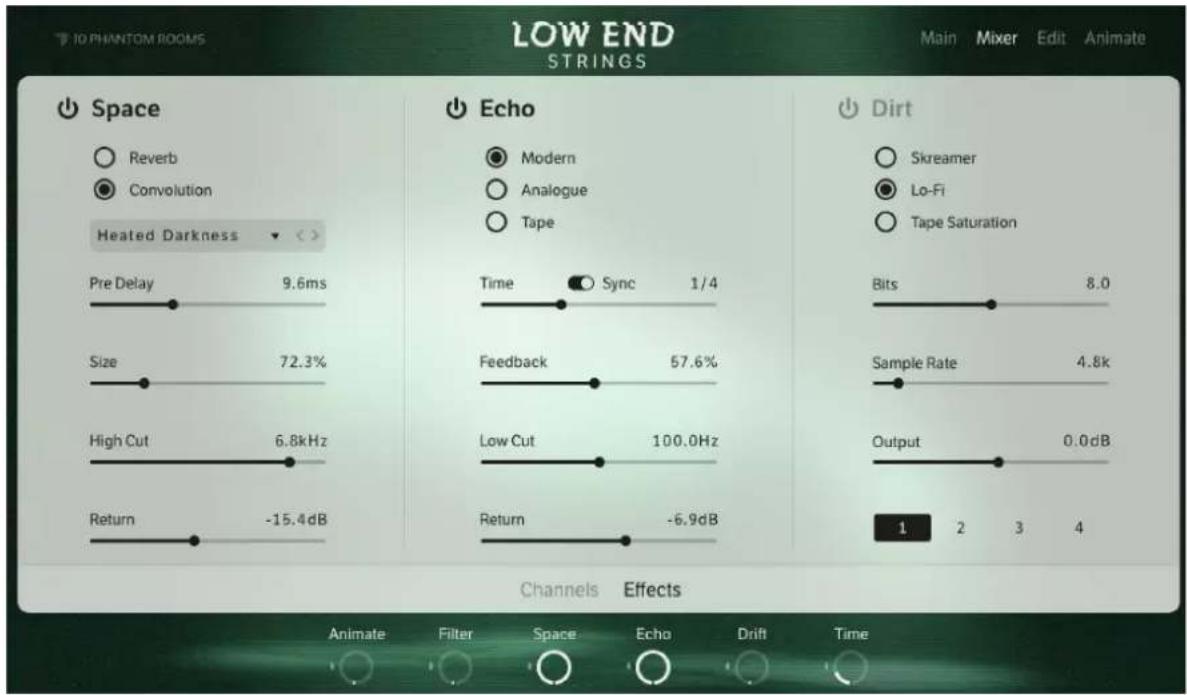 NATIVE INSTRUMENTS Low End Strings - Mixer page - 2