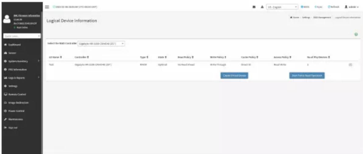 BMC Resources Information 13.04.29 Doc: 38825-0140-0140-0140 User Online Quick Links... LogitReward Sensor Systems Inventory y FMSI Information Logo & Reports Surgery Bemotor Control Intego Direction Power Control Maintenance Stage out Logical Device Information Select the BMD Card will: Digitally to HR-2008-CMAID48 (257) LD Name: Cramboen Type: State Print Policy: Write Policy: Cache Policy: Access Policy: New Play Devisions: Tusc: Digitally to MR-3106-CMAID48 (297) RANSO: Optimal No Read/Extract Write TR-Kugh Show ID: Real Write 1 Create Virtual Device Start Panel Read Operation