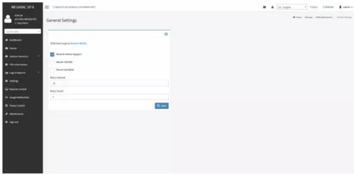 NEGARAC SP-X 12.04.38 AUY 2021 NEGARAC SP-X Help Online Quick Links... Dashboard Server Synbase Inventory File Information Logic & Monopics Settings Remote Control Insight-Recordable Power Control Maintenance Sign out General Settings Click here to go to wireless Media. Remote Media https://t Microsoft CE/DVD Microsoft HandBuck Back to Event 26 Back to Event 3 Save