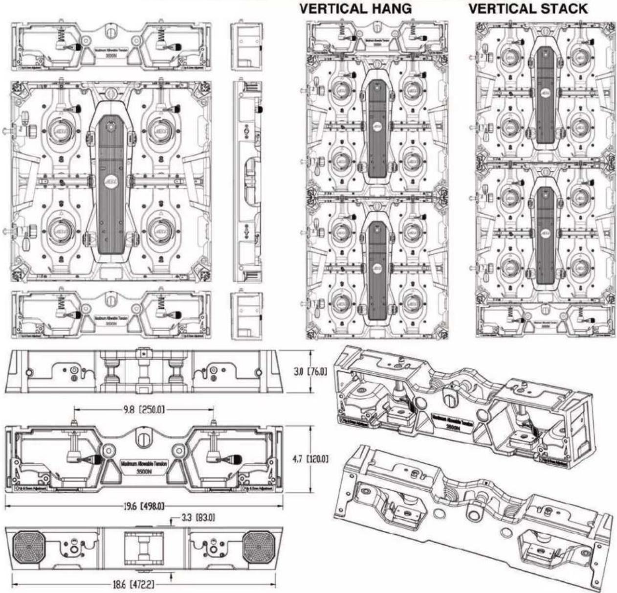 Adj EVS3 - RIGGING BAR - 2
