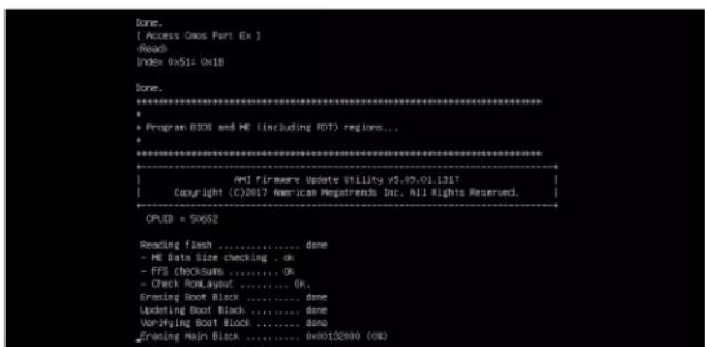 Supermicro X11SDW-16C-TP13F+ - D.3 Recovering the Main BIOS Block with a USB Device - 11