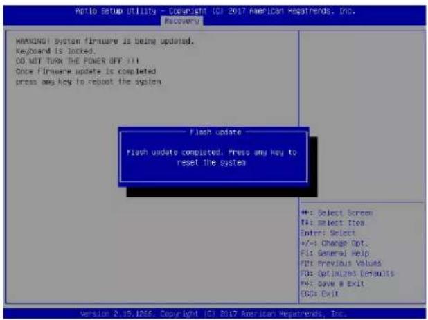 Supermicro X11SDW-16C-TP13F+ - D.3 Recovering the Main BIOS Block with a USB Device - 7