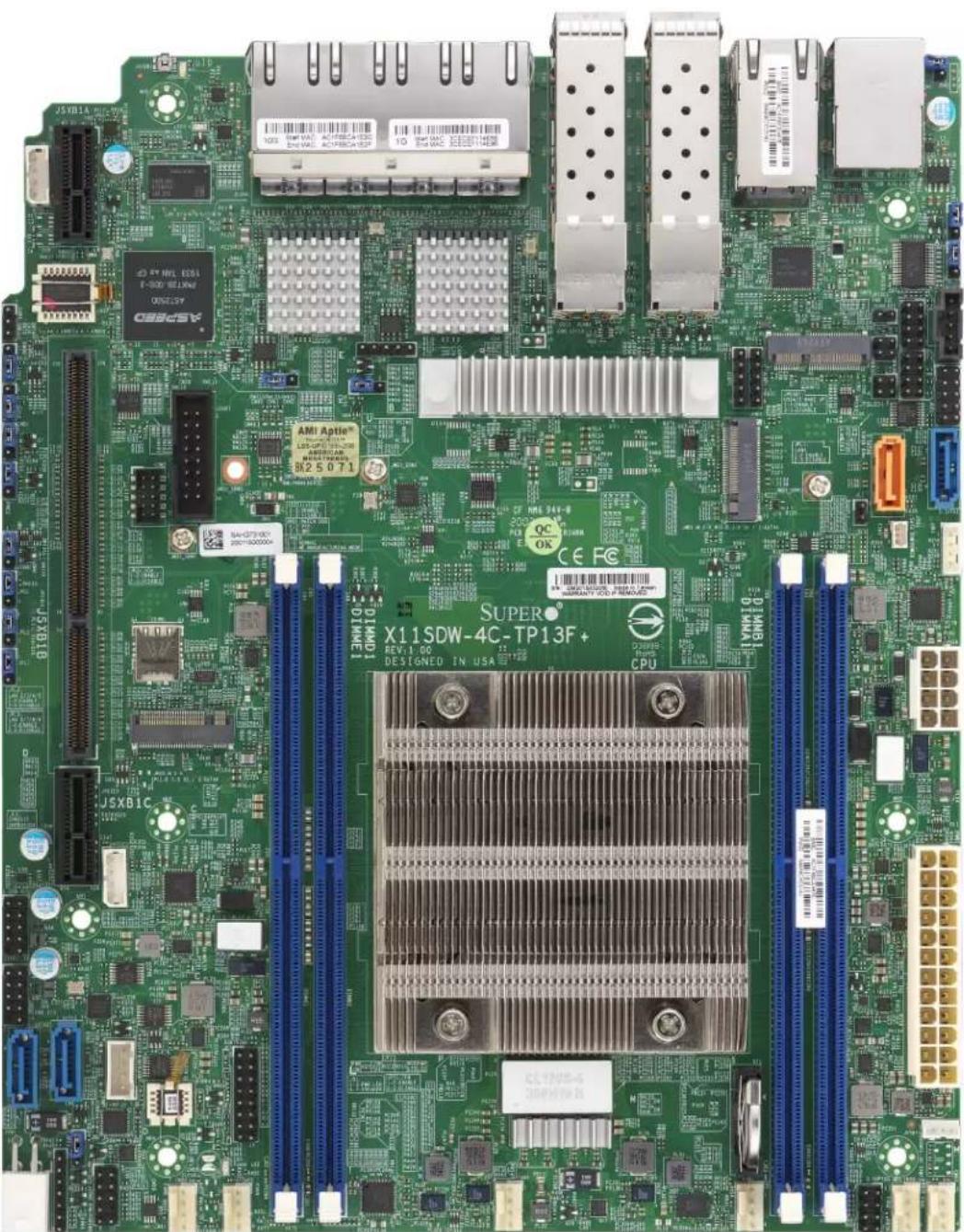 Supermicro X11SDW-16C-TP13F+ - Important Links - 1