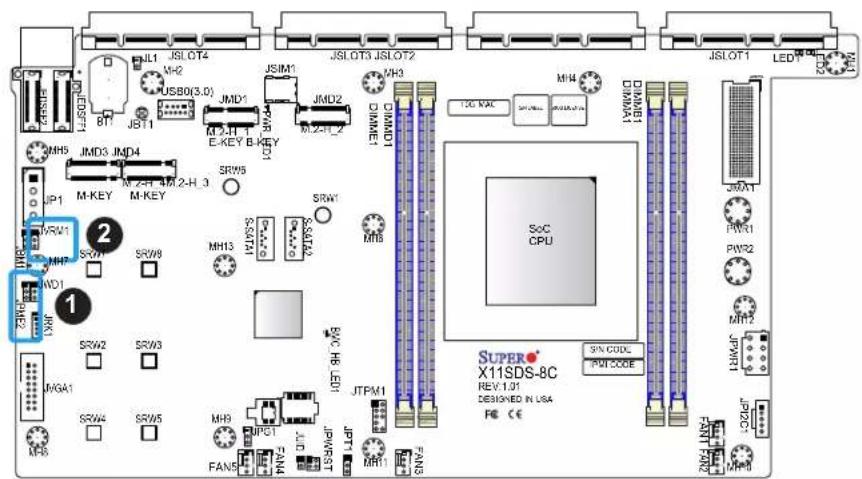 Supermicro X11SDS-8C - I²C Bus for VRM - 1