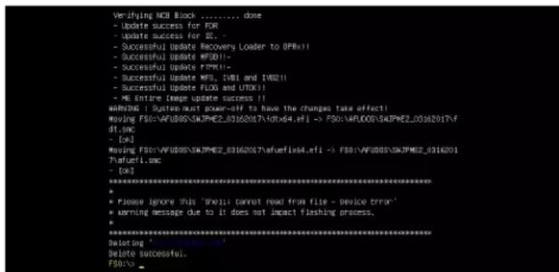 Supermicro X11SDS-8C - D.3 Recovering the Main BIOS Block with a USB Device - 12