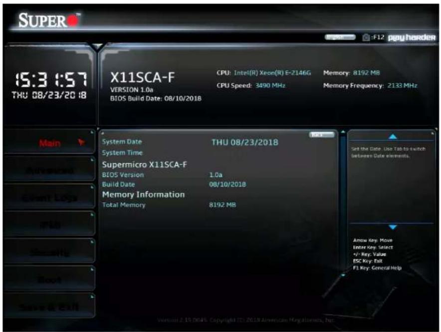 Supermicro X11SCA-W - Main - 1