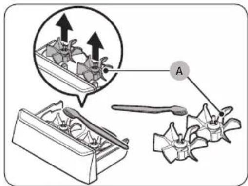 SAMSUNG WA10C14545BV - Detergent drawer - 3