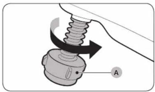 SAMSUNG WA10C14545BV - STEP 2 Adjust the levelling feet - 1