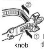 PANASONIC Viera TH-L50ET60M - Using the cable tie (supplied) - 5