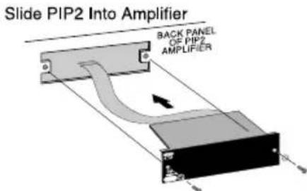 CROWN Screen Array PIPS - Install the PIP into the Amplifier - 5