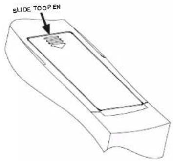 Emerson CK5038 - TO INSTALL THE BATTERY - 1