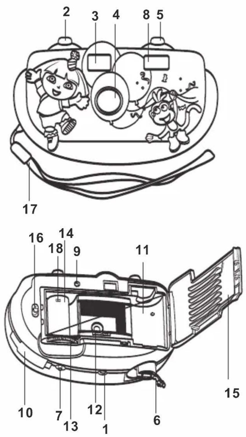 Emerson DTE622 - LOCATION OF CONTROLS - 1