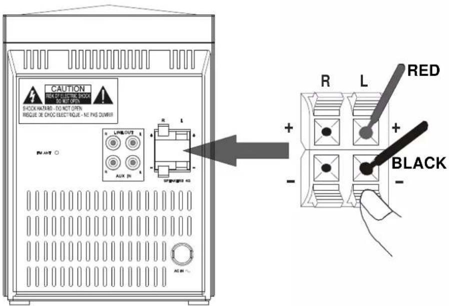 Emerson ES299 - Connecting The Speakers - 1
