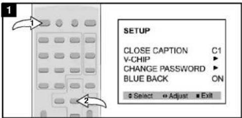 Emerson DTE351 - SETTING PARENTAL CONTROL (CONTINUED) - 1