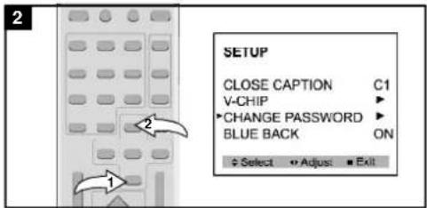 Emerson DTE351 - SETTING PARENTAL CONTROL (CONTINUED) - 2