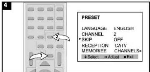 Emerson DTE351 - ADDING AND DELETING CHANNELS - 4